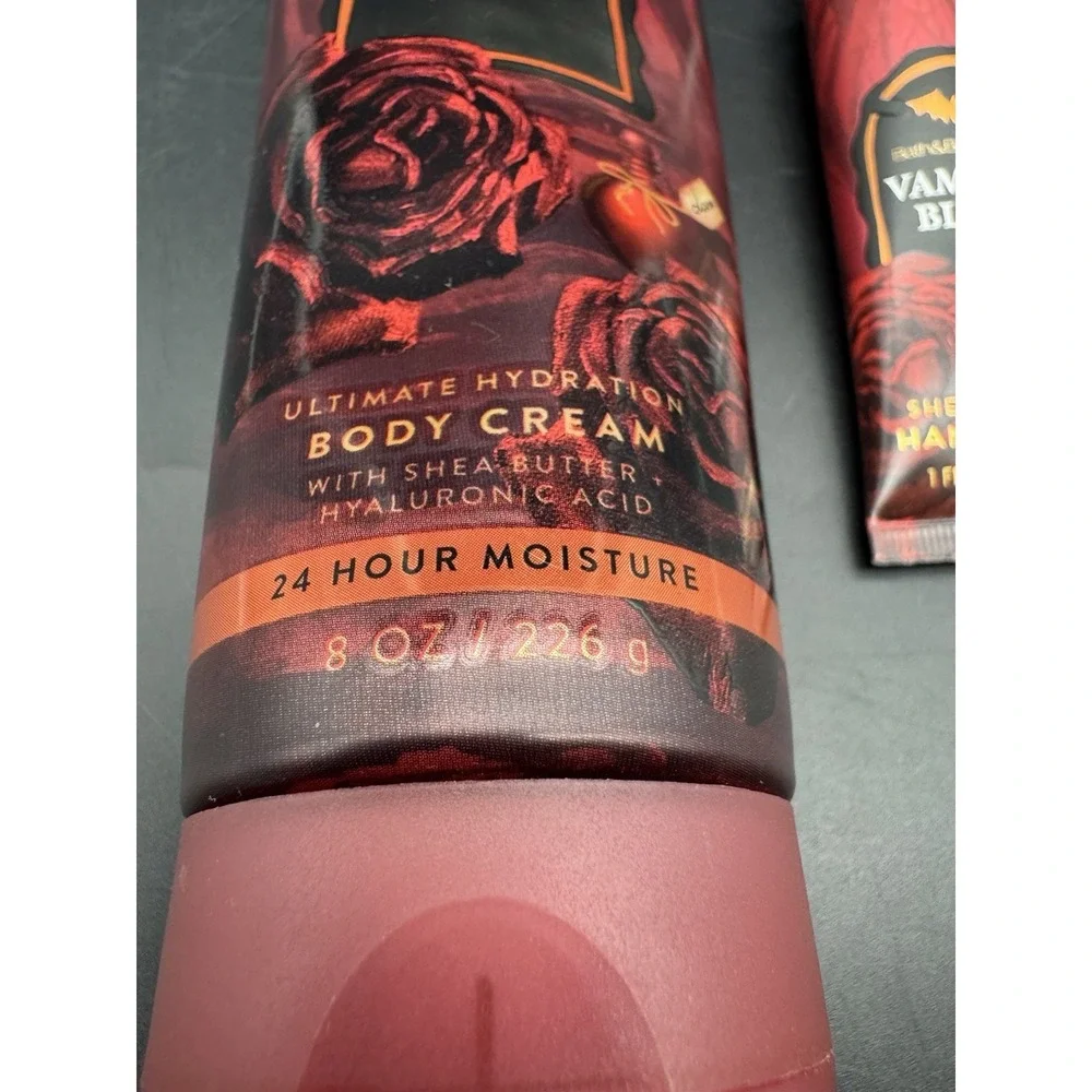 Bath & Body Works Vampire Blood Body Cream and Hand Cream Set Halloween